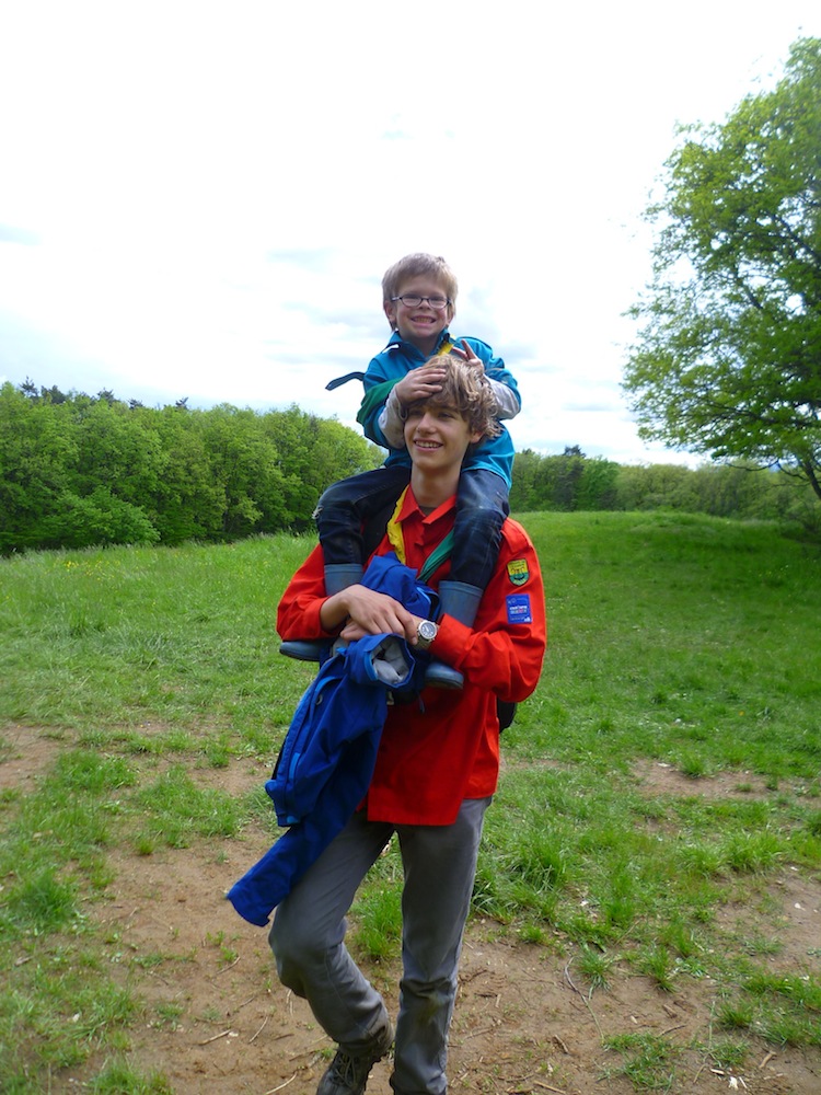 Aujourd'hui c'est la fête des scouts, happy thinking day !