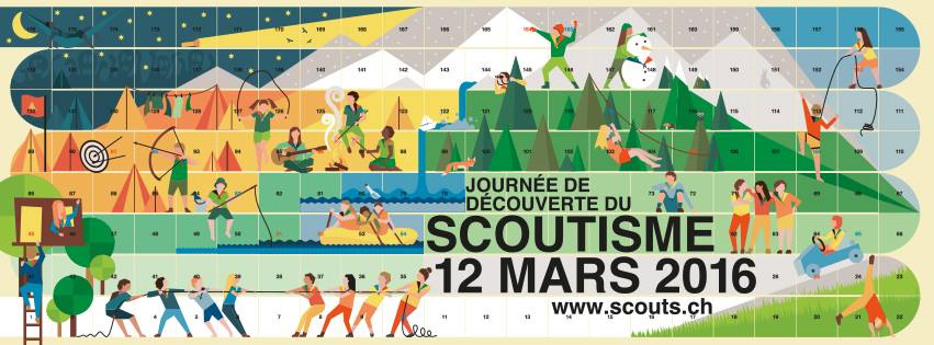 Les scouts vaudois participent à la journée nationale du scoutisme